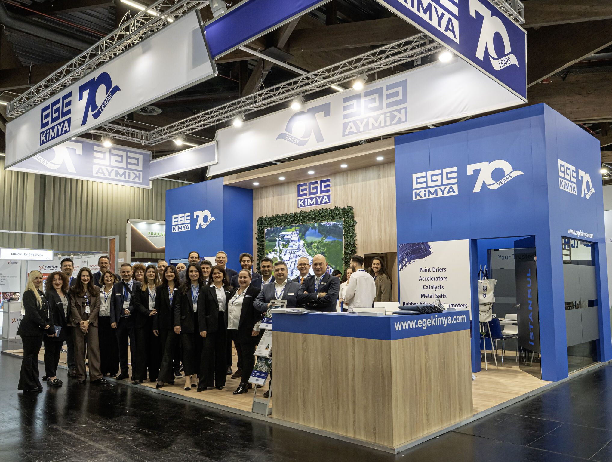 EGE Kimya European Coatings Show Fuarı 