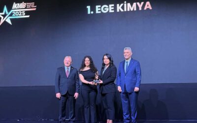 Ege ve Egesil Kimya’ya İKMİB İhracatın Yıldızları Ödülü